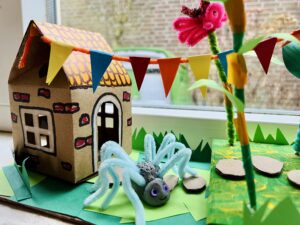 Knutselspeurtocht Het Lentehuisje